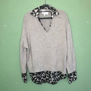 Brochu Walker Wool and Cashmere Sweater Size L